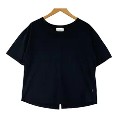 美品  BANKER tokyo バンカー トーキョー タグ付き バックスリットカットソー sizeF/ブラック