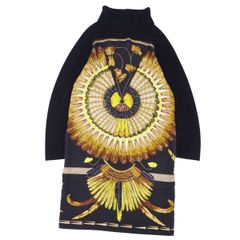 極美品☆HERMES☆シルク☆紫陽花色☆ベルト付☆ロングワンピース
