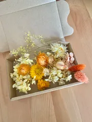 ドライフラワー花材詰め合わせ　イエローオレンジセット