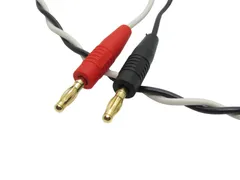 スピーカーケーブル 両端バナナ加工 2本1セット 1.5m（スピーカー2台分）| ケーブル：BELDEN ベルデン 8470 | プラグ：generic 