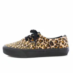 未使用 vans　エラ　フェイクファー　ヒョウ柄　レオパード　スニーカー vans エラ フェイクファー ヒョウ柄 レオパード スニーカー