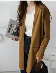 andme   ロング カーディガン