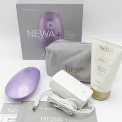 【美品】NEWA+ 美顔器 パープル　　トリートメントジェル新品1個付き 美品】NEWA+ 美顔器 パープル トリートメントジェル新品1個付き Amazon