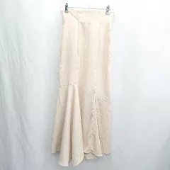 ◇ Θ NEUNA ヌナ ロング マーメイド スカート サイズF ベージュ系 レディース E  【1501160030573】のサムネイル