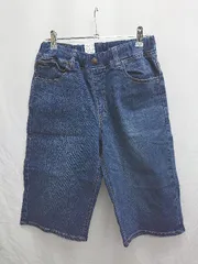 ◇ ◎ ●未使用● EDWIN エドウィン タグ付き キッズ 子供服 デニム ハーフパンツ サイズ160 インディゴ 男の子 P  【1407260025252】