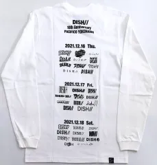 DISH// ロンＴ T-BOXT-LS-SLITS-R5 Long-sleeve T-shirt with graphic patches