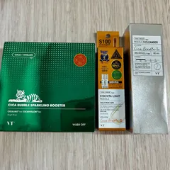 VT 3点セット　シカバブルスパークリングブースター　S100 ビタライトリードル　リードルSクレンザー　洗顔　美容液