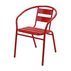 廃盤品 IKEA REIDAR ダイニングチェア 赤 レッド 2脚 2セット - メルカリ