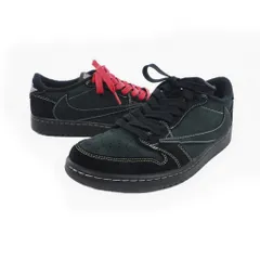 ナイキ NIKE Travis Scott  Air Jordan 1 Low OG SP Black Phantom トラヴィススコット エアジョーダン1 ロー OG SP ブラック ファントム スニーカー 28cm ブラック のサムネイル