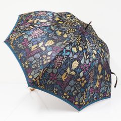 サンバリア100 完全遮光日傘 USED美品 フロスト ブルー フリル S