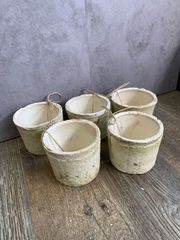 モスポット　アンティークホワイト　植木鉢　鉢