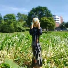 新品☆水曜どうでしょう「フィヨルドの恋人ムンクさん」キーホルダーのサムネイル