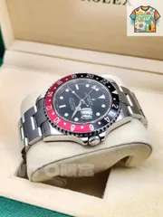 ご購入大歓迎です 美品 ロレックスGMT赤黒丸 16710 40mm 自動巻き｜本日限定特価｜新品未使用-WTO店名をご確認ください