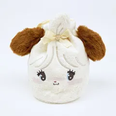 mikko illustrations ミッコ スフレ フェイス巾着