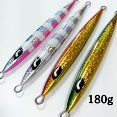 メタルジグ　180g 4本セット　OSBP3 gobs  点発光、ゼブラ発光