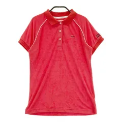 サイズ：1 JACK BUNNY ジャックバニー  パイル 半袖ポロシャツ  レッド系 [240101411842] ゴルフウェア レディース ストスト