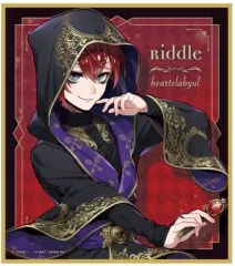 【中古】紙製品 リドル・ローズハート 「ディズニー ツイステッドワンダーランド トレーディングミニ色紙 式典服 vol.1」