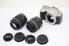 【返品保証】 ペンタックス Pentax *istD S smc Pentax-DA L 50-200mm F4-5.6 18-55mm F3.5-5.6 デジタル一眼  e463