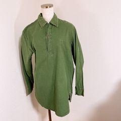 【unisex】70's Swedish military Pullover shirt