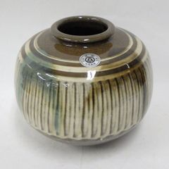 小石原焼 大壺 民陶 陶器 花器 壷 詳細不明 現状品 併売