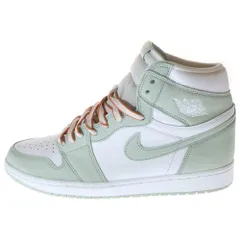 NIKE (ナイキ) WMNS AIR JORDAN 1 HIGH OG SEAFOAM ウィメンズ エアジョーダン1 シーフォーム ハイカットスニーカー ホワイト US12/29cm CD0461-002