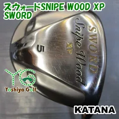 値下げ♪♪KATANA SWORD GS-1(SNIPE WOOD) 5Wと7W katana SWORD SNIPE WOOD XP Fairway Wood 5W SWORD (R) #614