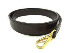 ■美品■ LOUIS VUITTON ルイヴィトン レザー バッグ用 ショルダーストラップ 肩掛け レディース ブラウン系 FM7332