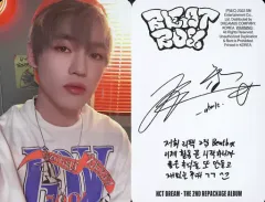 【中古】コレクションカード(男性) NCT DREAM/チョンロ(Chenle)/裏面白・印刷サイン、メッセージ入り/CD「Beatbox」(Digipack Ver.)封入特典フォトカード