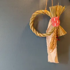こぎん刺しのお正月飾り