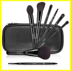 【特価商品】SIXPLUS シックスプラス 人気メイクブラシ 8本セット Dawnシリーズ 柔らかいメイクアップブラシ 描きやすい化粧ブラシ 専門化粧道具 粉含み力 化粧ポーチ付き