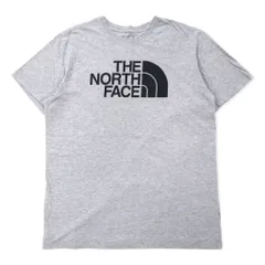 THE NORTH FACE ロゴプリント Tシャツ XL グレー コットン US規格 エルサルバドル製