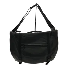 ▪️ ポーター ショルダーバッグ ZOOM メッセンジャー レザー ブラック ZOOM(ズーム) MESSENGER BAG(L) | 吉田カバンホームページ