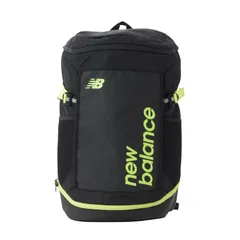 ビジネス 部活 通勤 スクール 大容量 通学 撥水 (LAB35609) はっ水 ベーシック35L 黒 V2 シューズ収納 トップローディングバックパック 軽量 リュック PC収納 [ニューバランス] A4収納可能