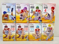 黒子のバスケ フィギュア 8個セット まとめ 黒バス 黒子テツヤ/火神大我/黄瀬涼太/緑間真太郎/青峰大輝/紫原敦/赤司征十郎 ※箱ダメージ品含む 未開封品 smtketc085527