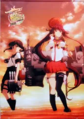 【中古】タペストリー 吹雪＆大和 アニメ描き下ろしイラスト使用B2タペストリー 「Blu-ray/DVD 劇場版 艦隊これくしょん～艦これ～ 限定版」 DMM.com購入特典