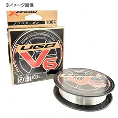 [XBRAID（エックスブレード）] エックスブレイド ユーゴ V6 ソフト 100m ナチュラル 4号/16lb