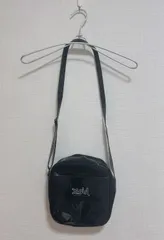 新着☆X-girl ／エックスガール　黒　エナメルショルダーバッグ