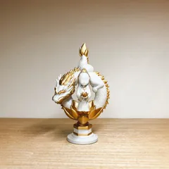 仏像真珠／淡水パール母貝 観音レリーフ 仏像真珠／淡水パール母貝 観音レリーフ no.101 - メルカリ