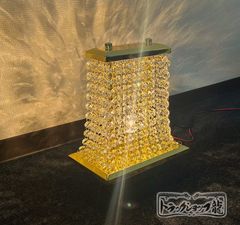 新品即納！小型 富士山 スタンド シャンデリア フルゴールドメッキ ナイアガラ レトロ/デコトラ/サロンバス/男の城 C0641S
