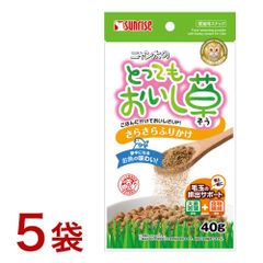 猫 毛玉ケア 毛玉 おやつ 【訳あり 賞味期限2024年12月】ニャン太のとってもおいし草 さらさらふりかけ 40g（5袋セット）ねこちゃんの毛玉悩みを解決 おいしく食べて毛玉スッキリ