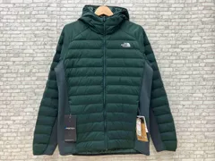 THE NORTH FACE ザ・ノースフェイス Red Run Hoodie レッドランフーディ NY82173 ナイロン 中わたジャケット PERTEX サイズL グリーンのサムネイル