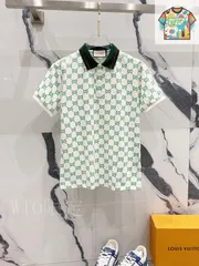 【今日WTO】GUCCI GG プリントポロシャツ-RW01