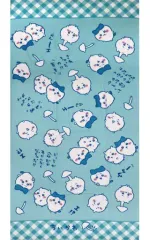 【中古】タオル・手ぬぐい ブルー(総柄) バスタオル 「ちいかわ なんか小さくてかわいいやつ×しまむら」