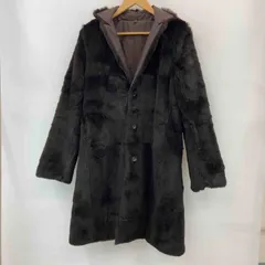 セオリー　theory　ロングファーリバーシブルコート　ラビット　黒　2 信頼も厚い ロングコート セオリー ファーコート ラビット
