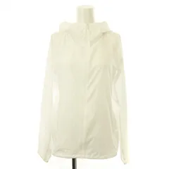 ユニクロ UNIQLO pocketable ポケッタブルUVカットパーカ フーディ L 白 ホワイト /DK