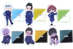 【中古】アクリルスタンド・アクリルパネル 全6種セット デフォルメアクリルスタンド 「セガ ラッキーくじ 呪術廻戦 群青・落日」 E賞