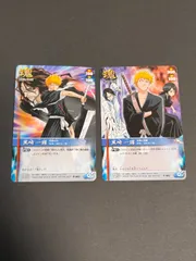 kc36　ブリーチ　P-002　カード P-003 黒崎一護　朽木ルキア　石田雨竜　非売品　プロモ　BLEACH