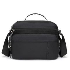 【新品】メンズ ショルダーバッグ コンパクト 2way（ブラック）