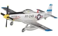 【中古】食玩 プラモデル 3-B P-51Hムスタング 米空軍 第95戦闘飛行隊 「1/144 ウイングキットコレクション18 幻の傑作機」のサムネイル