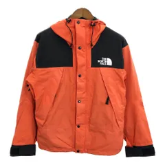 THE NORTH FACE ノースフェイス マウンテンジャケット GORE-TEX マウンテンパーカー オレンジ (メンズ M) 中古 古着 R8221